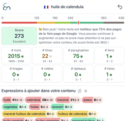 Augmentation du trafic organique