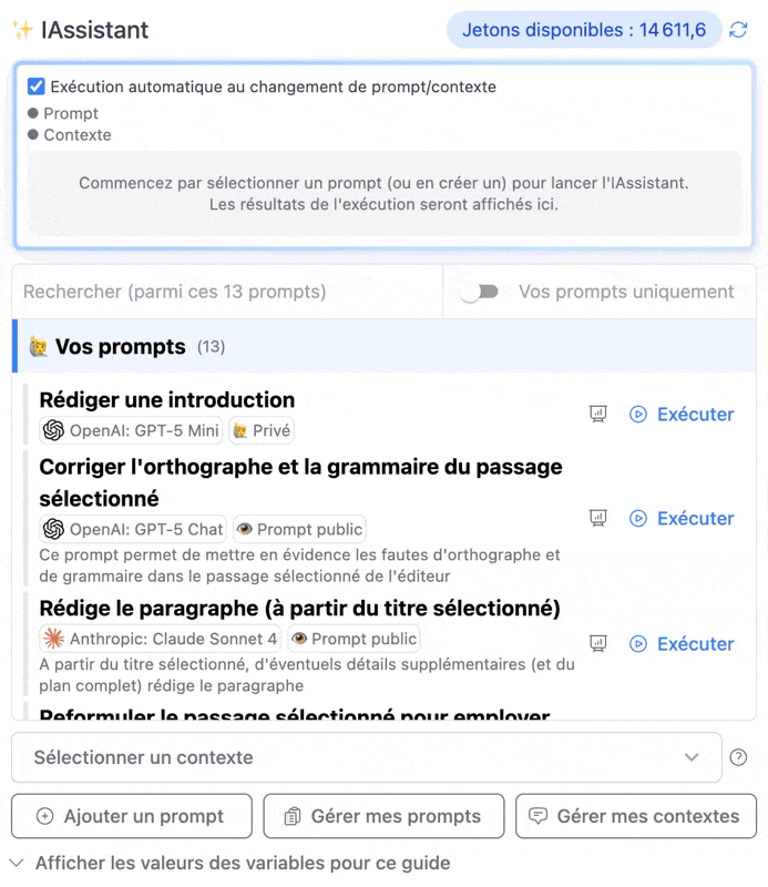Démonstration de SERPmantics